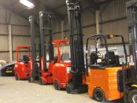 Articulated forklift for sale